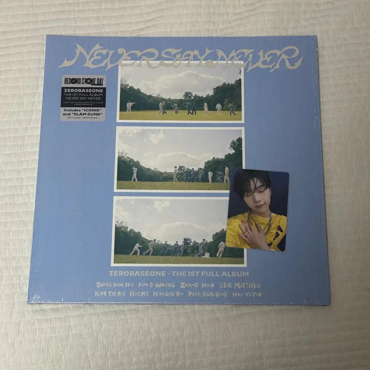 ソク・マシュ(SEOK MATTHEW) LP トレカ Never Say Never Iconic-販売特価