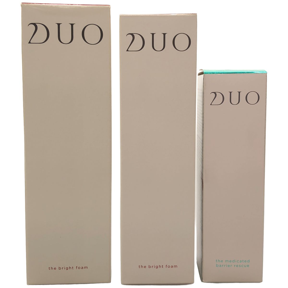 Z000 デュオ ザ ブライトフォーム 150g & 100g & ザ 薬用バリアレスキュー 45mL 計3点セット　ラスト1点！