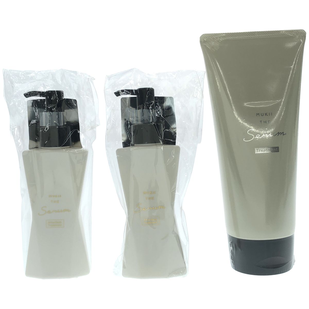 ヘアケア Mukii ザ セラム アフターバス トリートメント3本セット 120ml