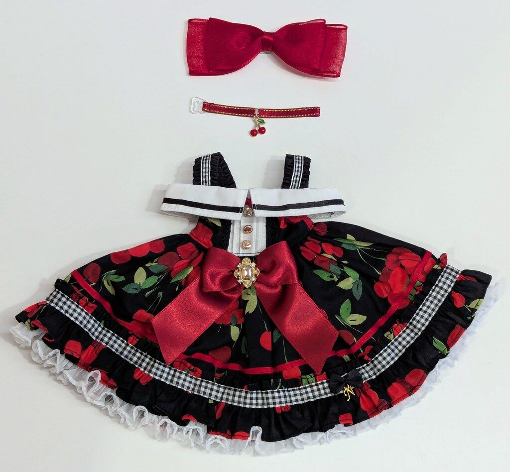 ナナイロテントウ MDD/KUMAKO こんちぇると☆ドレス　さくらんぼカラー