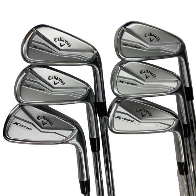 【中古】 キャロウェイ X FORGED(2024) 6S アイアンセット IR NS PRO MODUS3 TOUR105 (フレックスS) メンズ 男性用 右利き 右用 Bランク ゴルフクラブ