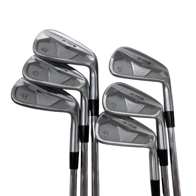 【中古】 テーラーメイド Taylor Made P・7CB(2024) 8S アイアンセット IR 純正特注シャフト (フレックスS) メンズ 男性用 右利き 右用 Cランク ゴルフクラブ