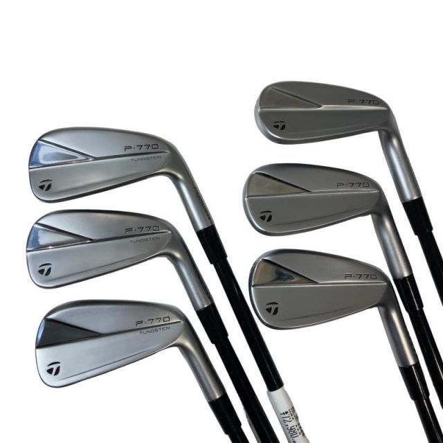 【中古】 テーラーメイド Taylor Made P・770(2023) 6S アイアンセット IR Diamana Thump Iron i95(2023) (フレックスS) メンズ 男性用 右利き 右用 Cランク ゴルフクラブ