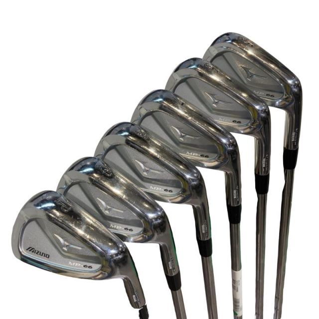 【中古】 ミズノ MP-66 6S アイアンセット IR NS PRO MODUS3 TOUR105 (フレックスS) メンズ 男性用 右利き 右用 Cランク ゴルフクラブ