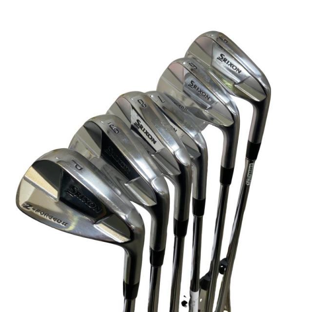 【中古】 ダンロップ SRIXON Z-FORGED II 6S アイアンセット IR 純正特注シャフト (フレックスS) メンズ 男性用 右利き 右用 Cランク ゴルフクラブ