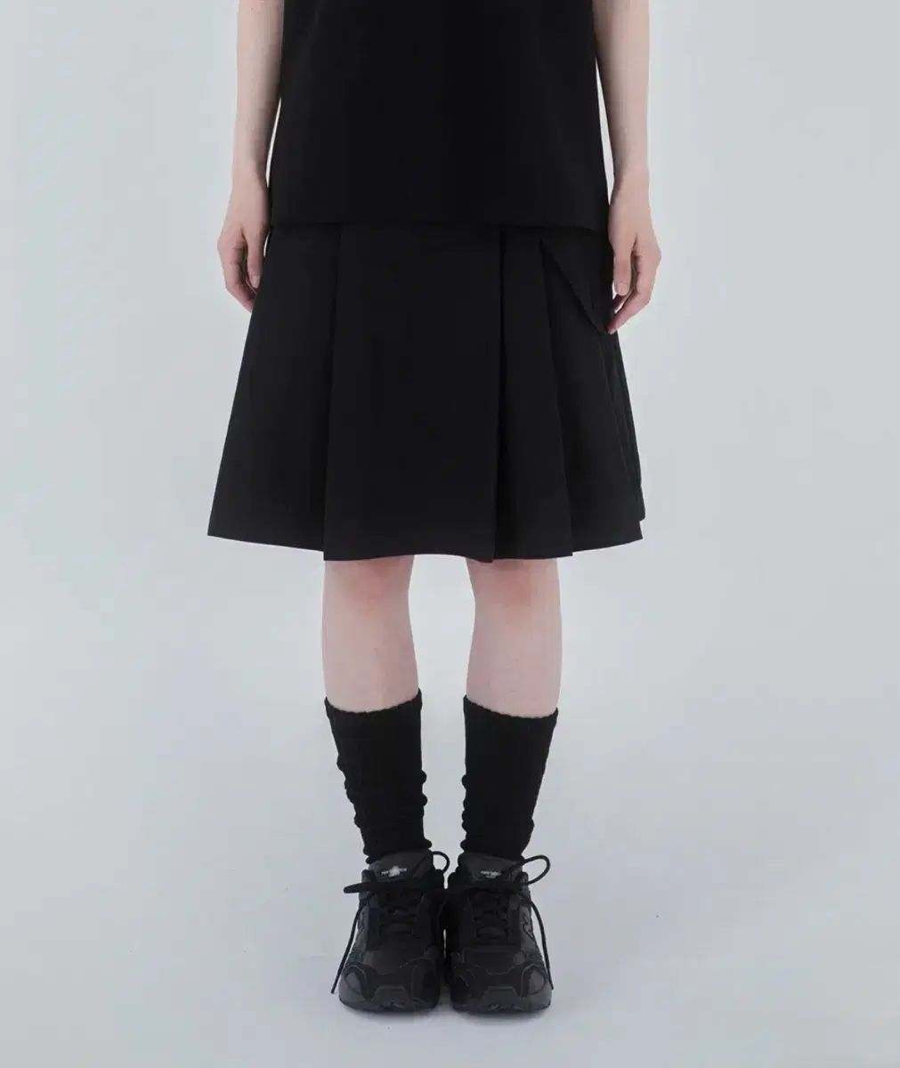 ミセキSEOUL ソウル Waist pocket bag midi skirt ブラック