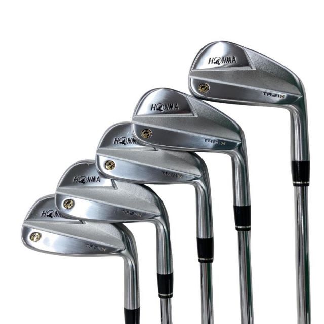 中古】 本間ゴルフ TOUR WORLD TR21X 5S アイアンセット IR NS PRO 