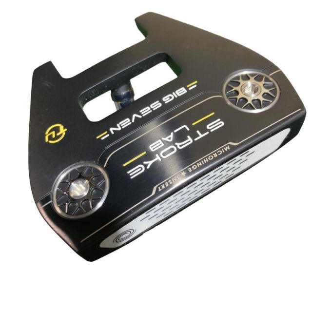 【中古】 オデッセイ STROKE LAB BLACK BIG SEVEN TU 34インチ パター PT STROKE LAB BLACK (フレックスその他) メンズ 男性用 右利き 右用 Cランク ゴルフクラブ
