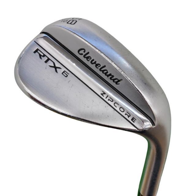 【中古】 クリーブランド Cleveland RTX-6 ZIPCORE ツアーサテン 58°/10° MID ウェッジ WG Dynamic Gold (フレックスS) メンズ 男性用 右利き 右用 Cランク ゴルフクラブ