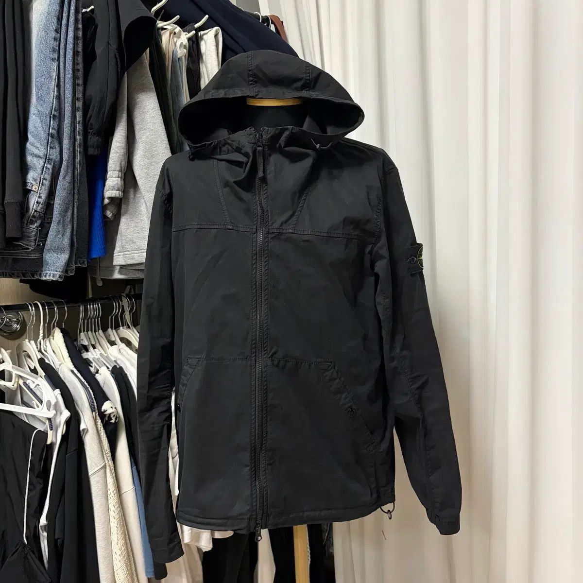 ほぼ新品/L ストーンアイランド スーピマコットン ジャケット