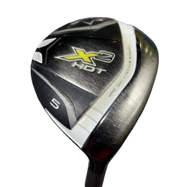 【中古】 キャロウェイ X2 HOT 5W フェアウェイウッド FW X2 HOT(フェアウェイ) (フレックスR) メンズ 男性用 右利き 右用 Cランク ゴルフクラブ