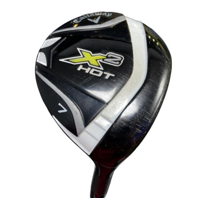 【中古】 キャロウェイ X2 HOT 7W フェアウェイウッド FW X2 HOT(フェアウェイ) (フレックスR) メンズ 男性用 右利き 右用 Cランク ゴルフクラブ