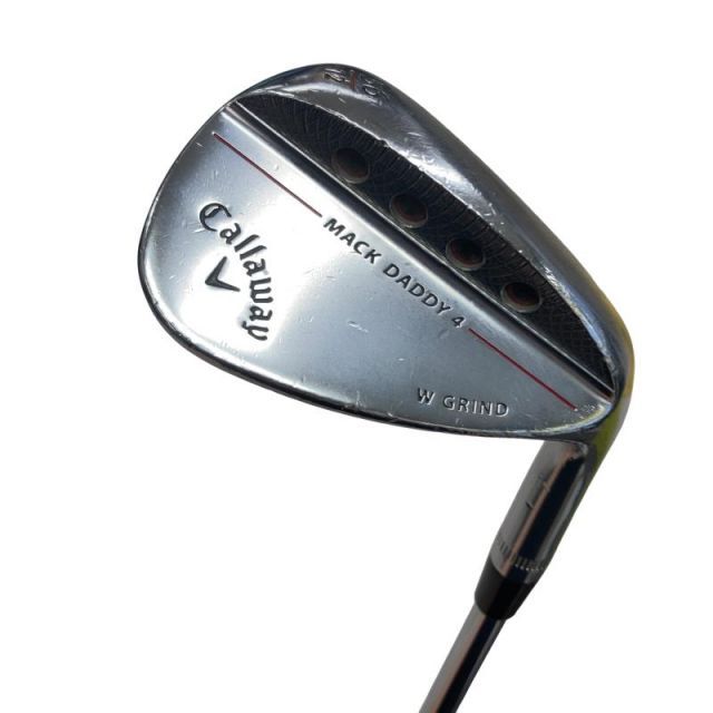 【中古】 キャロウェイ MACK DADDY 4 クロムメッキ 56°/12°W ウェッジ WG Dynamic Gold (フレックスS) メンズ 男性用 右利き 右用 Cランク ゴルフクラブ