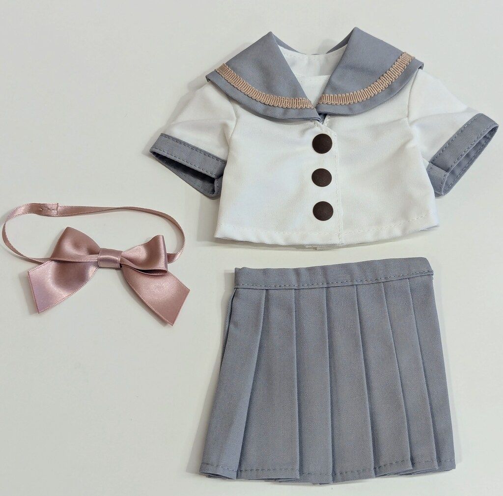 ナナイロテントウ MDD/KUMAKO/MDDもちあし2.0 ドール衣装 かもめヶ浜中学校制服　半袖