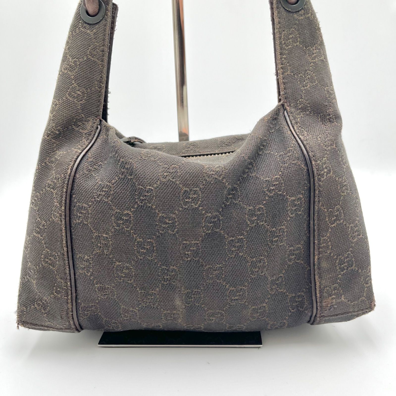GUCCI グッチ GGキャンバス ワンショルダーバッグ ボーボーバッグ