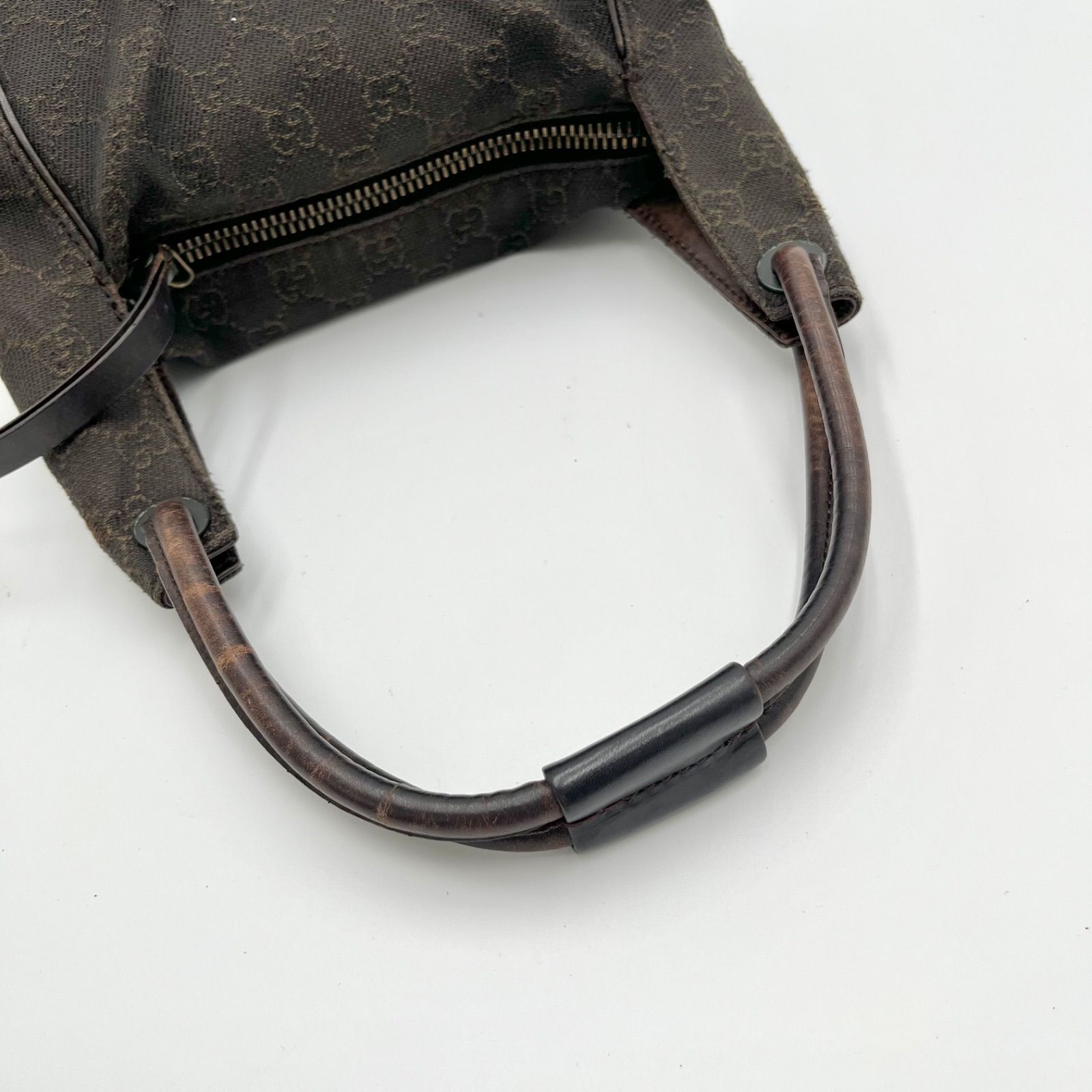 GUCCI グッチ GGキャンバス ワンショルダーバッグ ボーボーバッグ