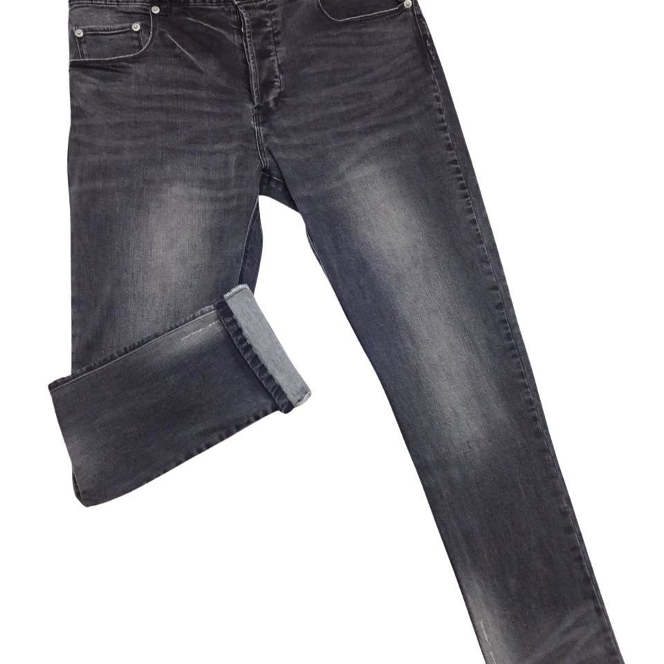 ザダファーオブセントジョージ The DUFFER of ST GEORGE DF-CG-76584 テーパード スキニー パンツ ブラック系 M 中古