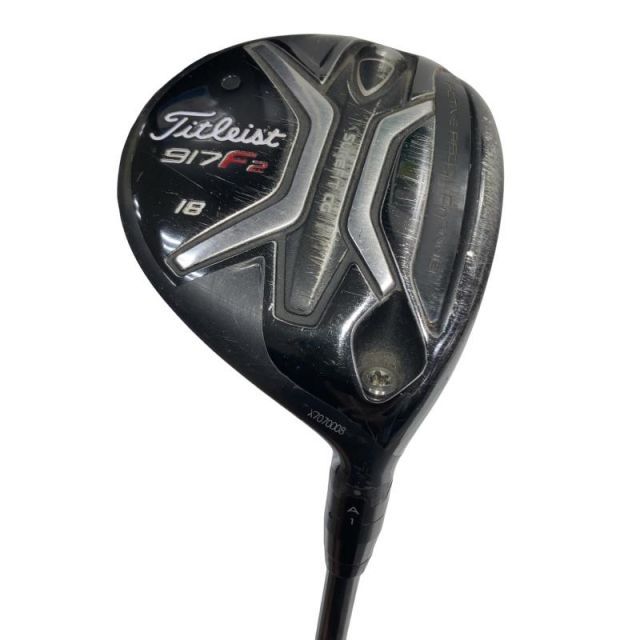 【中古】 タイトリスト 917 F2 18° フェアウェイウッド FW Speeder 661 EVOLUTION IV (フレックスS) メンズ 男性用 右利き 右用 Dランク ゴルフクラブ