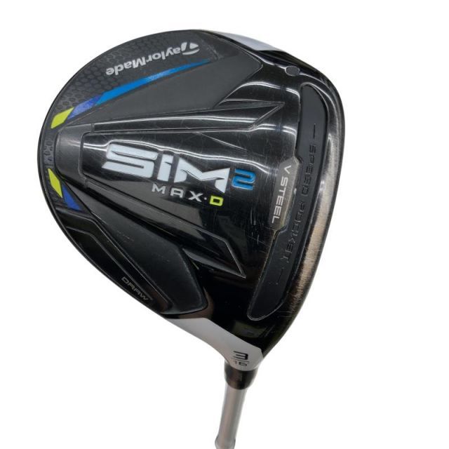 【中古】 テーラーメイド SIM2 MAX-D 3W フェアウェイウッド FW 純正特注シャフト (フレックスSR) メンズ 男性用 右利き 右用 Cランク ゴルフクラブ