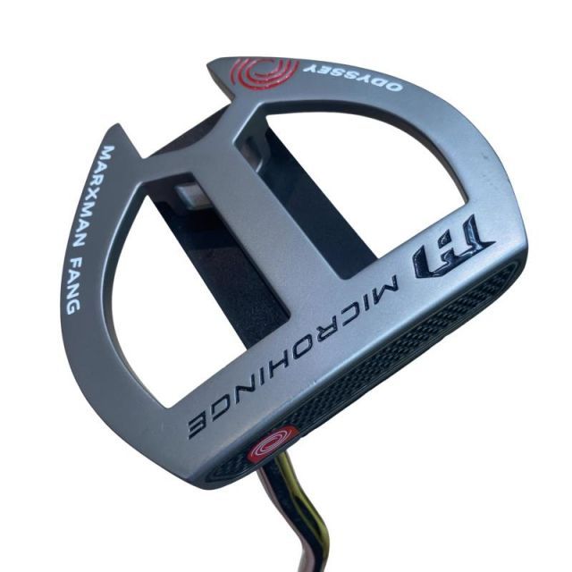 【中古】 オデッセイ MICROHINGE MARXMAN FANG 34インチ パター PT スチール (フレックスその他) メンズ 男性用 右利き 右用 Cランク ゴルフクラブ