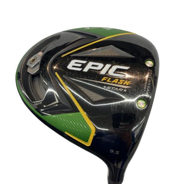 【中古】 キャロウェイ EPIC FLASH STAR 9.5° ドライバー DR Speeder EVOLUTION for CW(ドライバー) (フレックスS) メンズ 男性用 右利き 右用 Cランク ゴルフクラブ