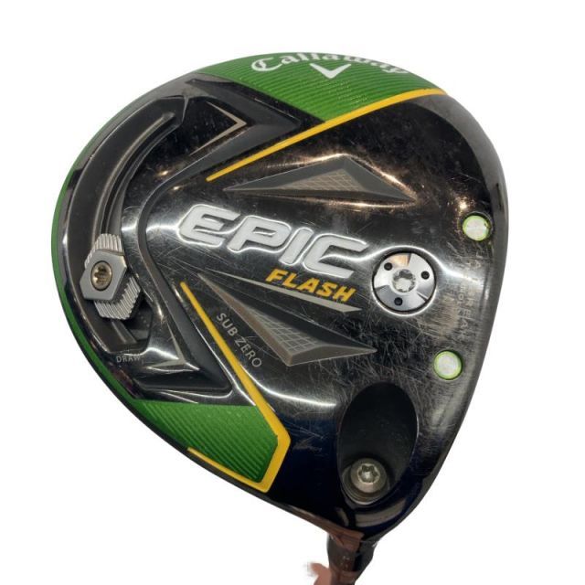 【中古】 キャロウェイ EPIC FLASH SUBZERO 9° ドライバー DR Tour AD VR-6 (フレックスS) メンズ 男性用 右利き 右用 Cランク ゴルフクラブ