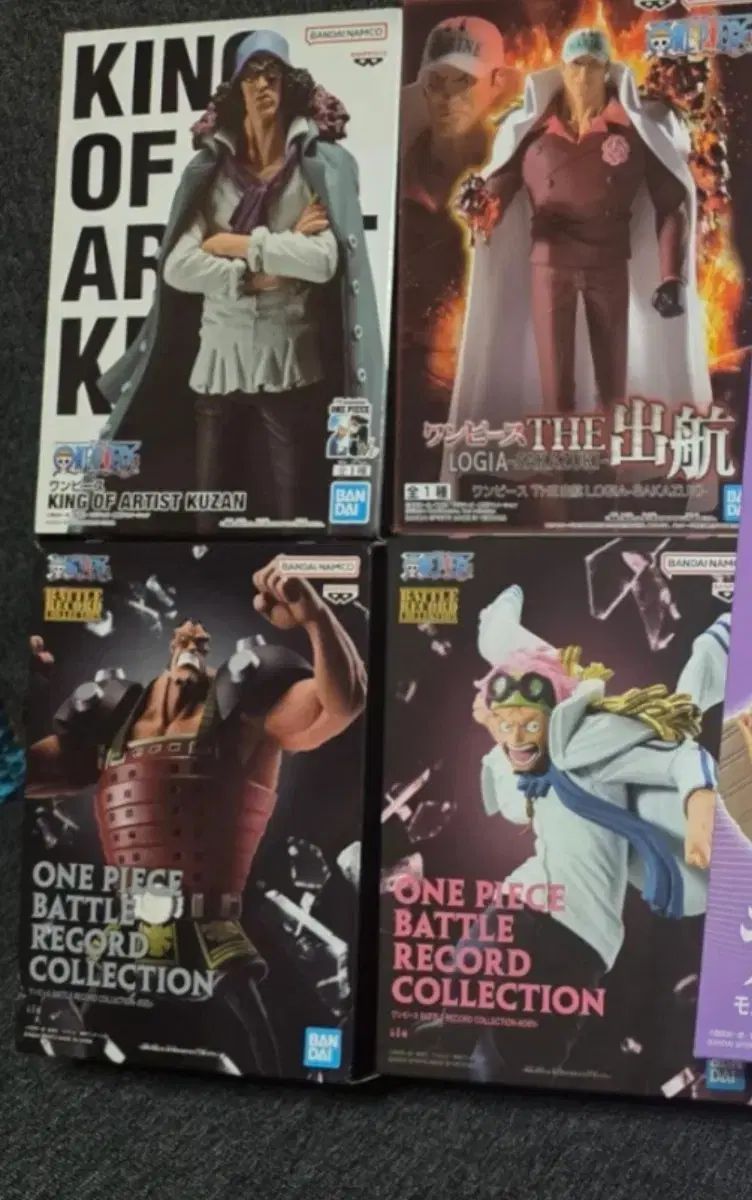 ONE PIECE バンダイ フィギュア 4種セット