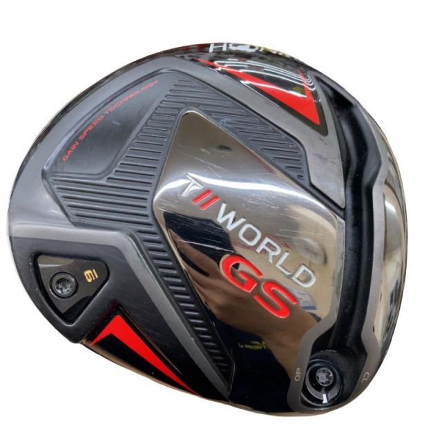 【中古】 本間ゴルフ TOUR WORLD GS 9.5° ドライバー DR SPEED TUNED 48 (フレックスSR) メンズ 男性用 右利き 右用 Cランク ゴルフクラブ