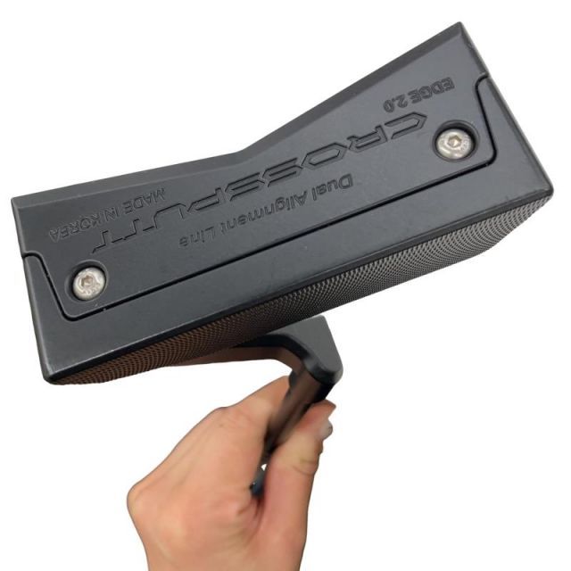 【中古】 CROSSPUTT CROSSPUTT Edge2.0(ブラック) 34インチ パター PT スチール (フレックスその他) メンズ 男性用 右利き 右用 Bランク ゴルフクラブ