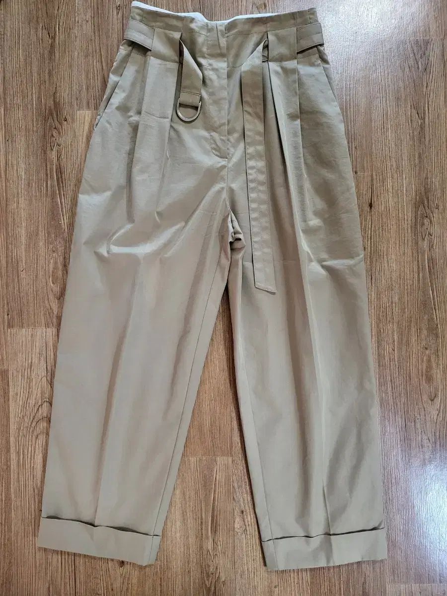 サンドロ ベルト ワイド カーゴ パンツ ベージュ 55サイズ 正規品