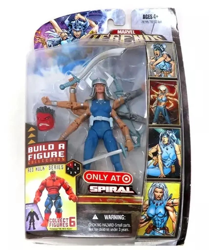 【中古】フィギュア SPIRAL -スパイラル- 「X-MEN」 マーベルレジェンド レッドハルクシリーズ ターゲット限定