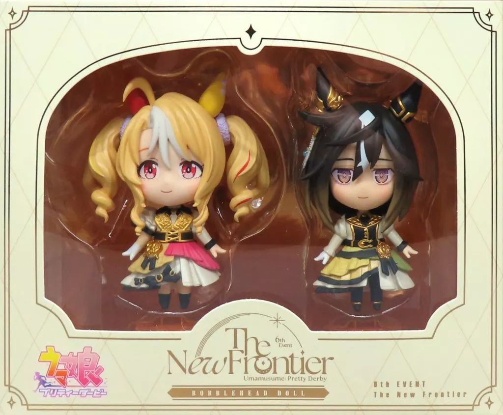 【中古】フィギュア [単品] 公式ミニボブルヘッドドールセット(6th EVENT 秋公演Ver.) 「ウマ娘 プリティーダービー 6th EVENT The New Frontier 秋公演」 グッズ付きチケット特典