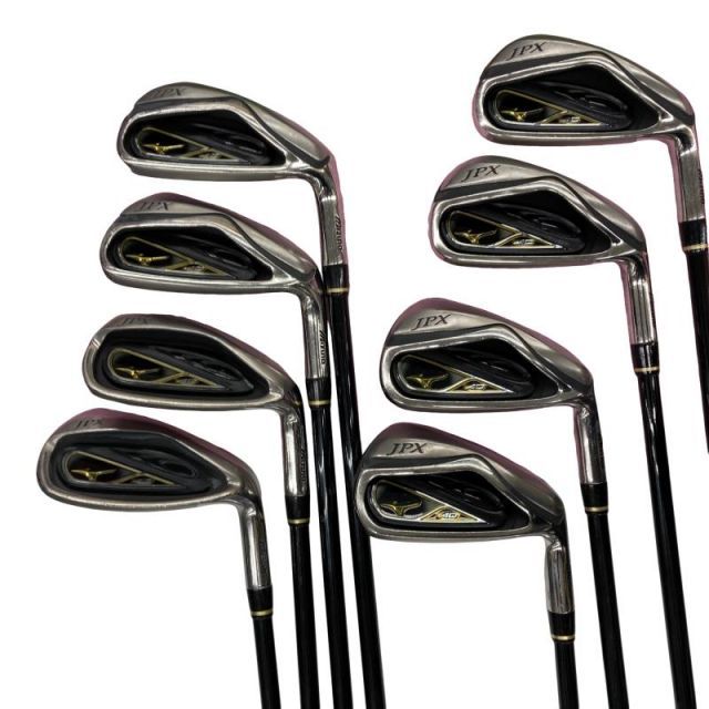 【中古】 ミズノ JPX AD 8S アイアンセット IR QUAD JPX AD(アイアン) (フレックスR) メンズ 男性用 右利き 右用 Cランク ゴルフクラブ