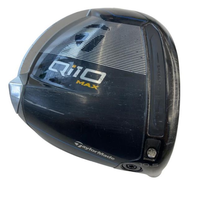 【中古】 テーラーメイド Qi10 MAX 10.5° ドライバー DR リシャフト (フレックスその他) メンズ 男性用 右利き 右用 Cランク ゴルフクラブ