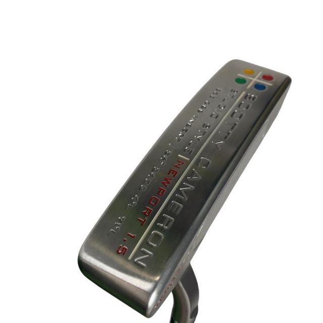 【中古】 タイトリスト SCOTTY CAMERON STUDIO STYLE NEWPORT 1.5 340G 34インチ パター PT スチール (フレックスその他) メンズ 男性用 右利き 右用 Cランク ゴルフクラブ