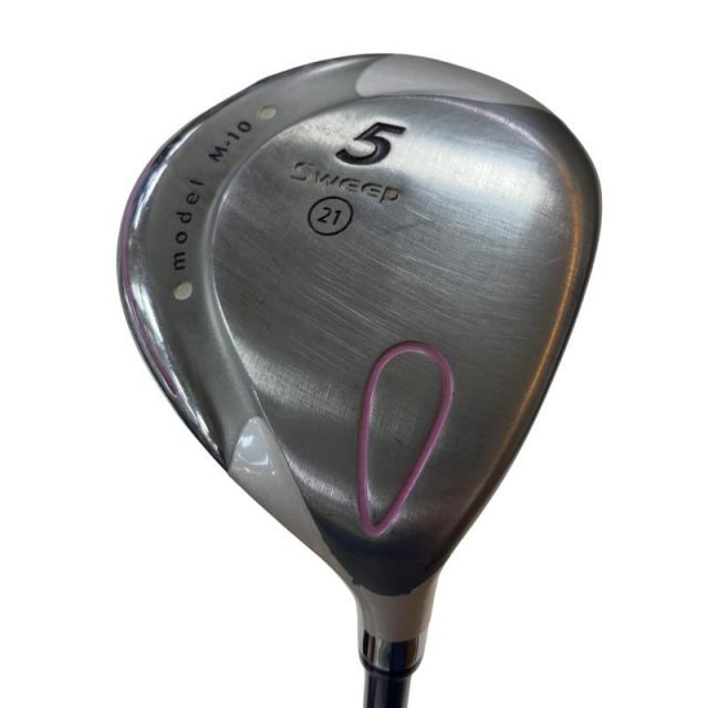 【中古】 プロギア Sweep Model M-10(ピンク) 5W レディース フェアウェイウッド FW sweep (フレックスL) レディース 女性用 右利き 右用 Cランク ゴルフクラブ