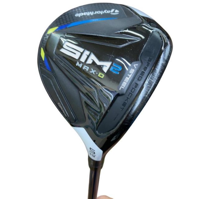 【中古】 テーラーメイド SIM2 MAX-D 5W フェアウェイウッド FW TENSEI BLUE TM50(SIM2 FW) (フレックスS) メンズ 男性用 右利き 右用 Cランク ゴルフクラブ