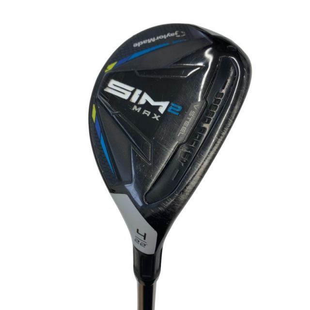 【中古】 テーラーメイド SIM2 MAX U4 ユーティリティ UT リシャフト (フレックスその他) メンズ 男性用 右利き 右用 Cランク ゴルフクラブ