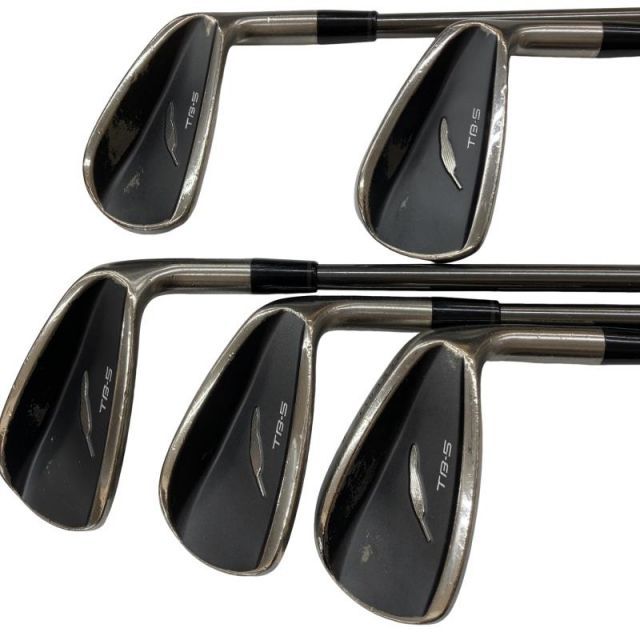 【中古】 フォーティーン TB-5 FORGED ライトブラック 5S アイアンセット IR FS-90i (フレックスR) メンズ 男性用 右利き 右用 Cランク ゴルフクラブ