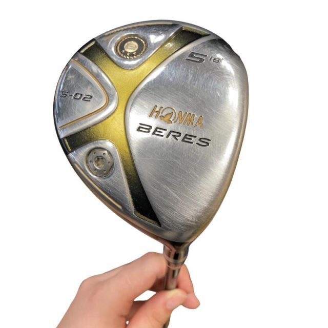 【中古】 本間ゴルフ BERES S-02 5W フェアウェイウッド FW 3S ARMRQ6 49(フェアウェイ) (フレックスR) メンズ 男性用 右利き 右用 Cランク ゴルフクラブ