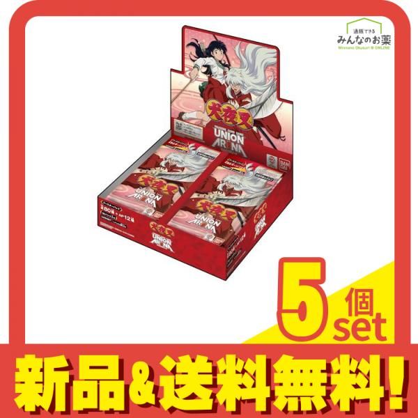 UNION ARENA ユニオンアリーナ ブースターパック UA50BT 犬夜叉 16パック入BOX 5個セット まとめ売り