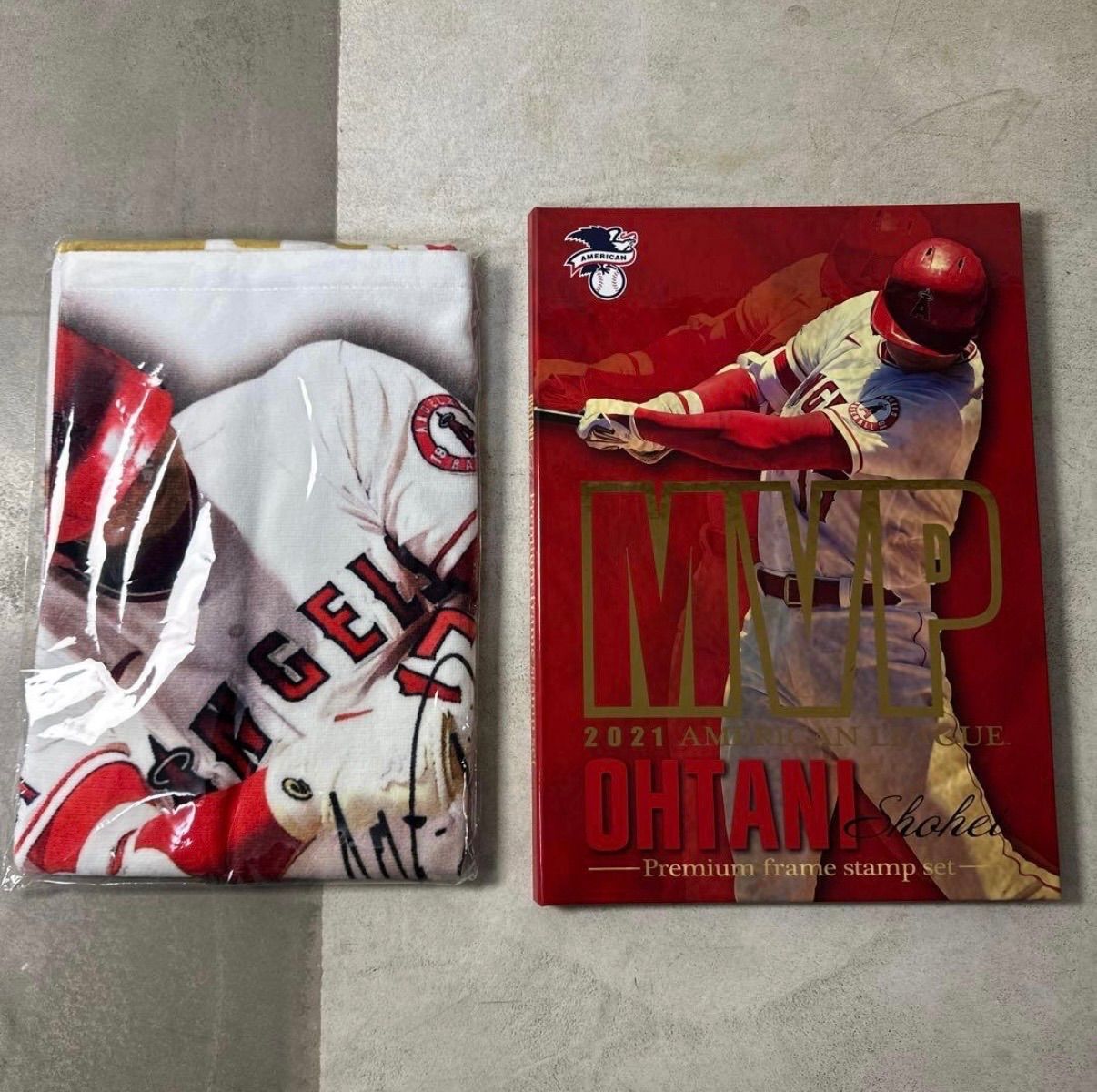 大谷翔平 2021 MVP 記念グッズセット タオル エンゼルス - メルカリ