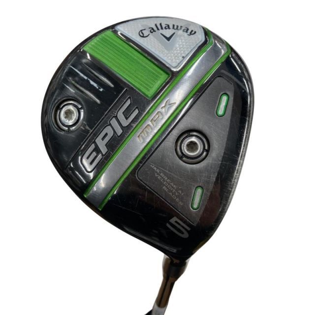 【中古】 キャロウェイ EPIC MAX 5W フェアウェイウッド FW Diamana 40 for CW(2021 EPIC FW) (フレックスSR) メンズ 男性用 右利き 右用 Cランク ゴルフクラブ