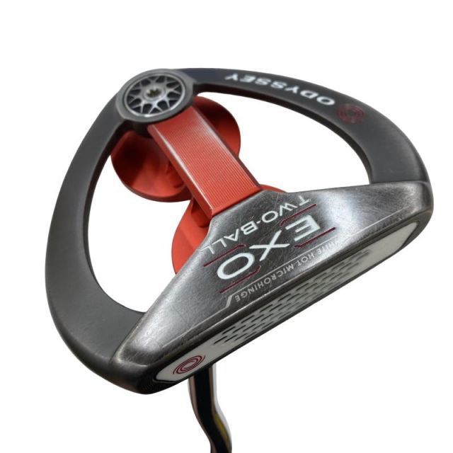 【中古】 オデッセイ EXO 2・BALL 34インチ パター PT スチール (フレックスその他) メンズ 男性用 右利き 右用 Cランク ゴルフクラブ