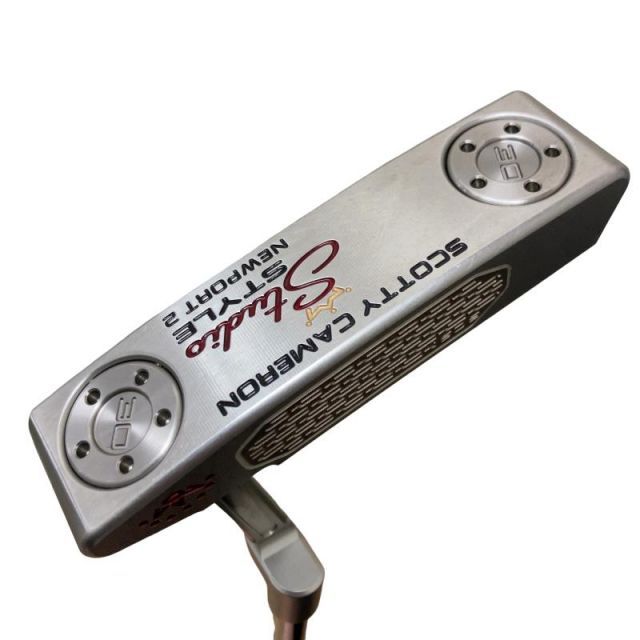【中古】 タイトリスト SCOTTY CAMERON STUDIO STYLE NEWPORT 2(2025) 34インチ パター PT スチール (フレックスその他) メンズ 男性用 右利き 右用 Cランク ゴルフクラブ