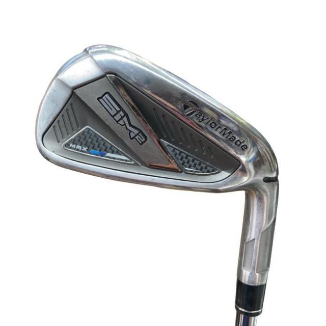 中古】 テーラーメイド SIM2 MAX 7S アイアンセット IR KBS MAX MT85