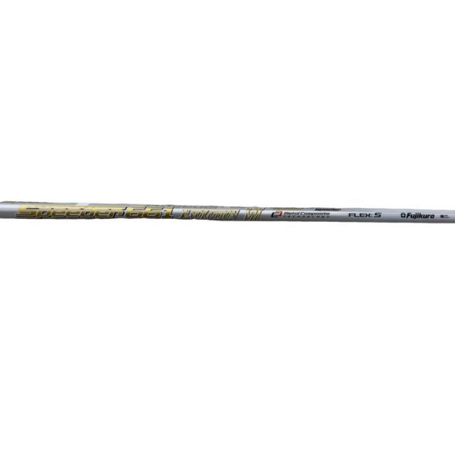 【中古】 テーラーメイドスリーブ付き(Qi4D系) フジクラドライバー用 シャフト Speeder 661 EVOLUTION VII (フレックスS)Bランク ゴルフクラブ