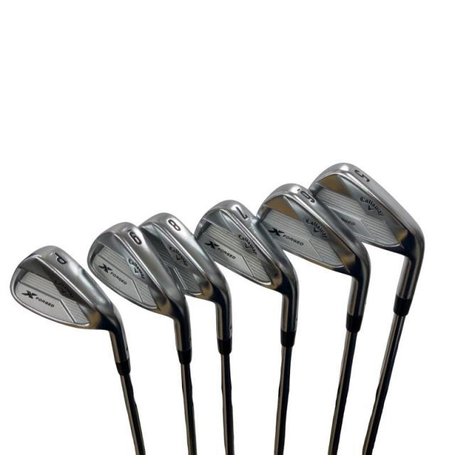 【中古】 キャロウェイ X FORGED(2018) 6S アイアンセット IR Dynamic Gold (フレックスS) メンズ 男性用 右利き 右用 Dランク ゴルフクラブ