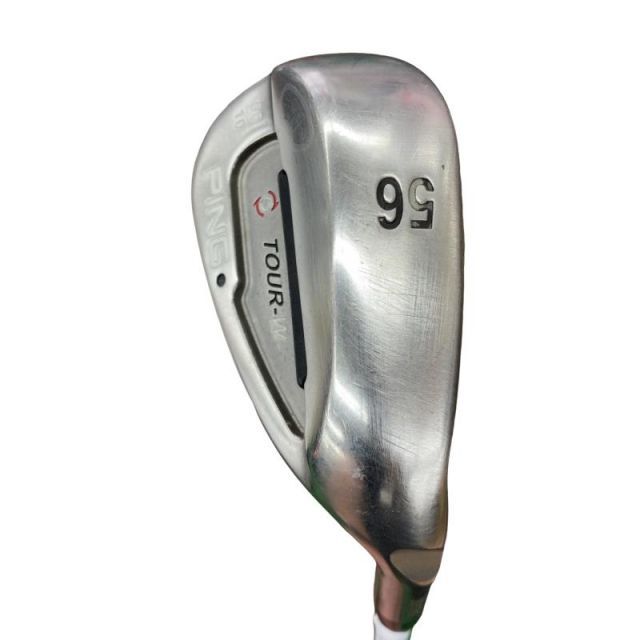 中古】 ピン TOUR-W シルバークローム 56°/10° USA ウェッジ WG PING
