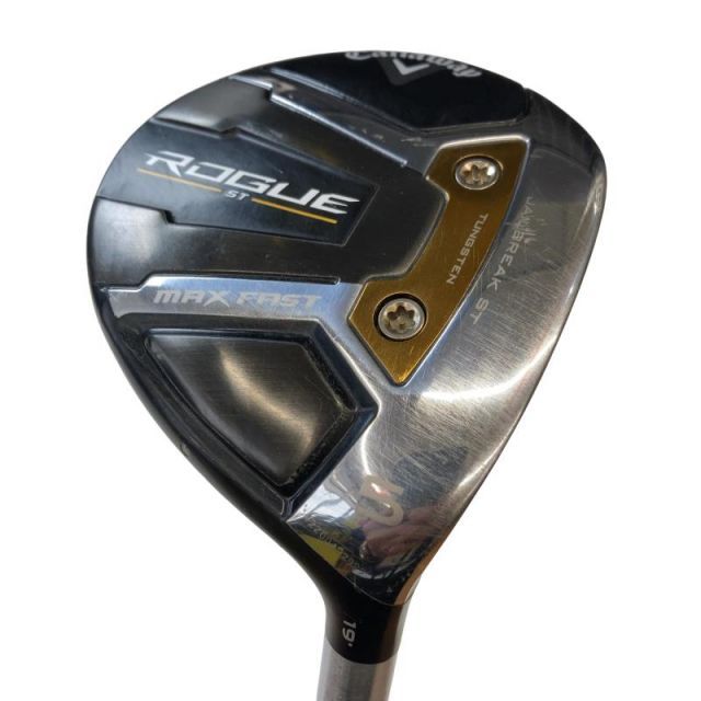 【中古】 キャロウェイ ROGUE ST MAX FAST 5W フェアウェイウッド FW 純正特注シャフト (フレックスSR) メンズ 男性用 右利き 右用 Dランク ゴルフクラブ